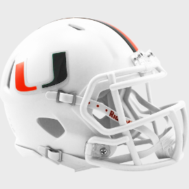 Riddell Miami Hurricanes Speed Mini Helmet